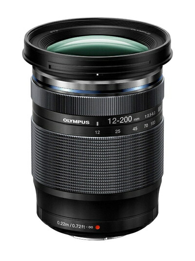 【中古】（新古品・未使用品） OLYMPUS マイクロフォーサーズレンズ M.ZUIKO DIGITAL ED 12-200mm F3.5-6.3 高倍率ズームレンズ 防塵防滴カメラ用交換レンズ
