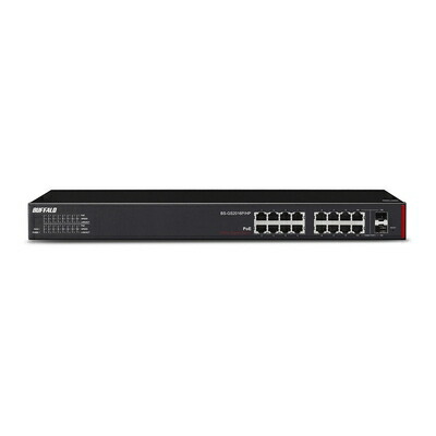 【中古】（新古品・未使用品） バッファロー BS-GS2016P/HP 法人向スマート/PoEスイッチ 16ポート