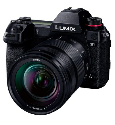 【中古】（新古品・未使用品） パナソニック(Panasonic) フルサイズ ミラーレス一眼カメラ ルミックス S1M 標準ズームレンズキット 2420万画素 ブラック DC-S1M-K