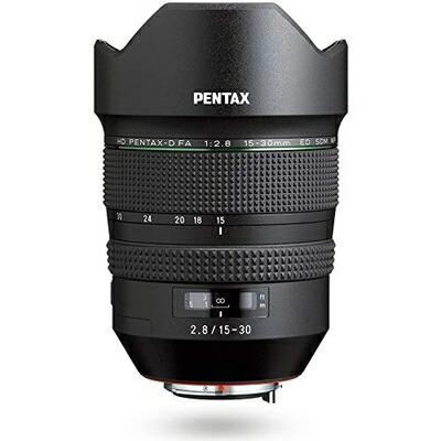 【中古】（新古品・未使用品） ペンタックス HD PENTAX-D FA 15-30mmF2.8ED SDM WR 超広角大口径ズームレンズ 21280
