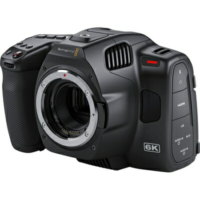 【中古】（新古品・未当て嵌める品） Blackmagic Design ブラックマジックデザイン 【国内定め事品】活動写真写真機 Pocket Cinema Camera 6K Pro EFマウント 6K/50P寄せあつめる CINECAMPOCHDEF06P
