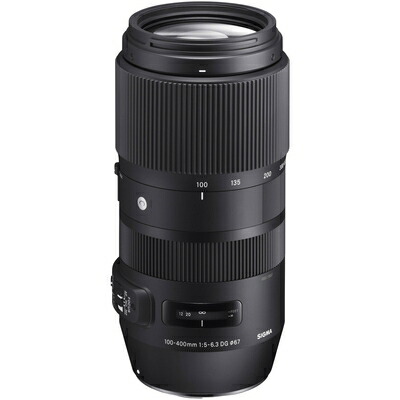 【中古】（新古品・未当て嵌める品） シグマ(Sigma) SIGMA シグマ Nikon Fマウント 水晶体 100-400粍 F5-6.3 DG os HSM 望遠レンズ 望遠 フルサイズ Contemporary 一眼二眼レフ 専用