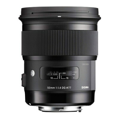 【中古】（新古品・未使用品） シグマ(Sigma) SIGMA シグマ Nikon Fマウント レンズ 50mm F1.4 DG HSM 単焦点 標準 フルサイズ Art 一眼レフ 専用