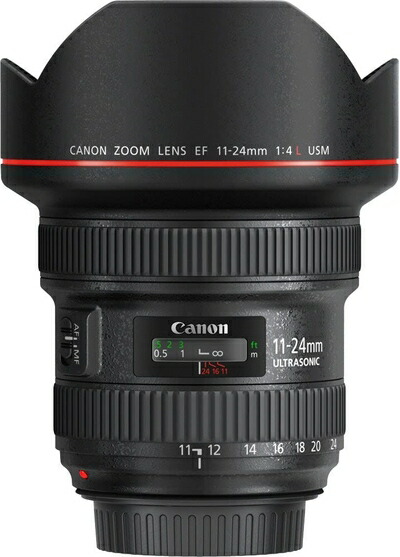【中古】（新古品・未使用品） Canon 超広角レンズ EF11-24mm F4L USM フルサイズ対応 EF11-24L