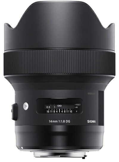【中古】（新古品・未使用品） SIGMA シグマ Sony Eマウント レンズ 14mm F1.8 DG HSM 単焦点 広角 星 フルサイズ Art ミラーレス 専用