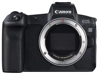 【中古】（新古品・未当て嵌める品） Canon 鏡鑑受け答え一眼写真器 EOS R 上半身 EOSR デジタルカメラ-ミラーレス一眼カメラ