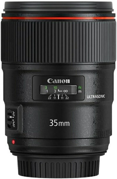 【中古】（新古品・未使用品） Canon 単焦点レンズ EF35mm F1.4L II USM フルサイズ対応