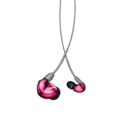 【中古】（新古品・未使用品） SHURE シュア SE535LTD-A イヤホン 有線 レッド 高遮音性 Special Edition カナル型 ワイヤレス変換可（別売） MMCX リケーブル プロ仕様 配信 音楽 コンテンツ制作 オーディオリスニング レコーディング 録音 楽器 在宅勤務 リモート｜Haute Produit