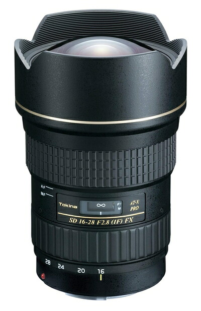 【中古】（新古品・未使用品） Tokina 超広角ズームレンズ AT-X 16-28 PRO FX 16-28mm F2.8 (IF) ASPHERICAL キヤノン用 フルサイズ対応