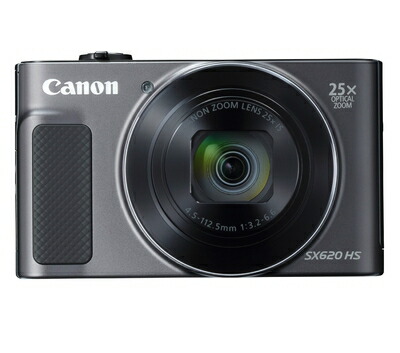 【中古】（新古品・未使用品） Canon コンパクトデジタルカメラ PowerShot SX620 HS ブラック 光学25倍ズーム/Wi-Fi対応 PSSX620HSBK 49,350円