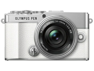 【中古】(新古品・未使用品) OM SYSTEM/オリンパス OLYMPUS PEN E-P7 14-42mm EZレンズキット ホワイト|Haute Produit