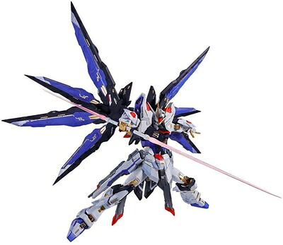 【中古】（新古品・未使用品） BANDAI METAL BUILD ストライクフリーダムガンダム SOUL BLUE Ver. 『機動戦士ガンダムSEED DESTINY』(魂ネイション2018、魂ウェブ商店限定)
