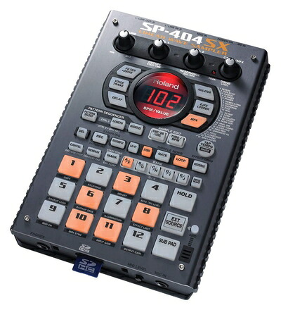 【中古】(新古品・未使用品) Roland ローランド コンパクトサンプラー SP-404SX|Haute Produit