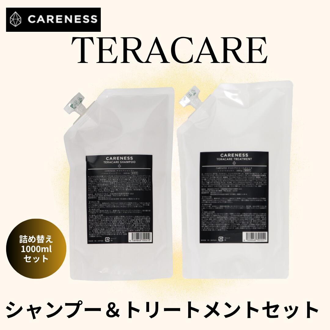 シャンプー トリートメント セット 詰め替え リフィル 1000ml 1000g テラケア ケアネス ダメージケア ヘアケア 美容室専売 サロン専売 正規品｜Have a PREMIUM life店