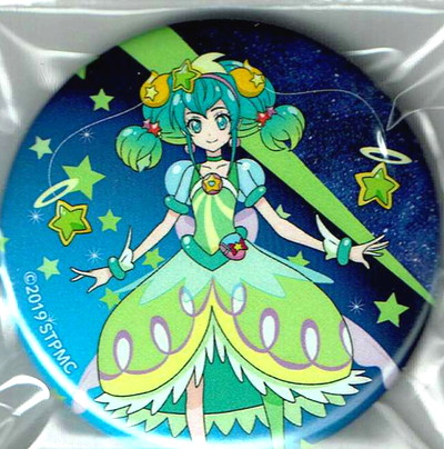 楽天市場 プリキュア 横浜ランドマークタワー限定 12星座ドレス缶バッジ キュアミルキー かに座ドレス ハビコロ トイ