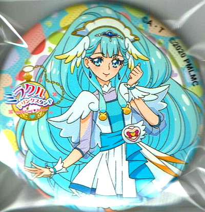 楽天市場 プリキュア ミラクルドリンクスタンド 映画プリキュアミラクルリープ 缶バッジ キュアアンジュ ハビコロ トイ