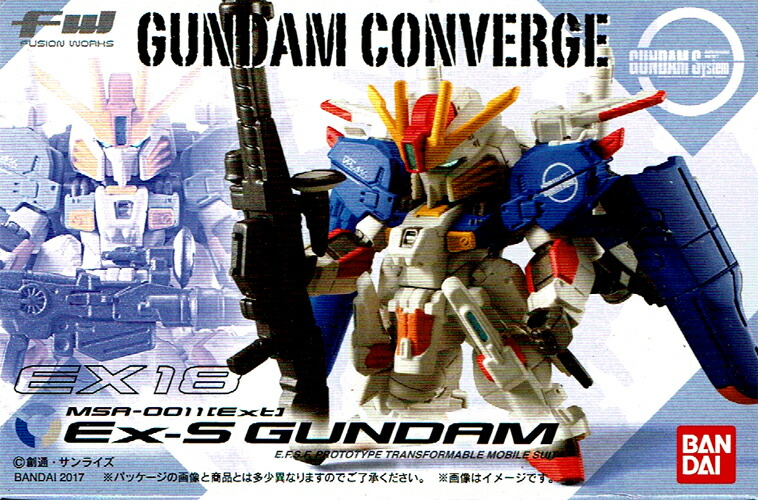 Bandai Fw Gundam Converge Ex18 Ex S Gundam Japan New Figure Collectibles Animation Art Characters Japanese Anime Collectibles