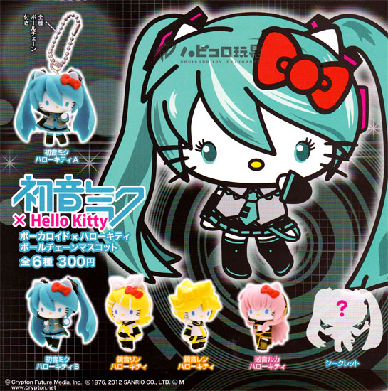 hello kitty vocaloid figures