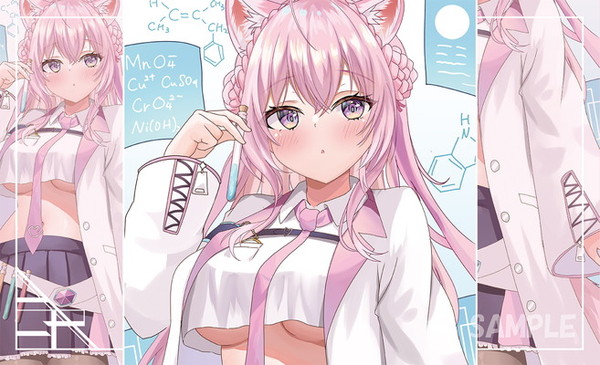 混沌の女神様 カードゲームプレイマット ☆『こより/Illust：雪見鍋』★ 【コミックマーケット99/C99】