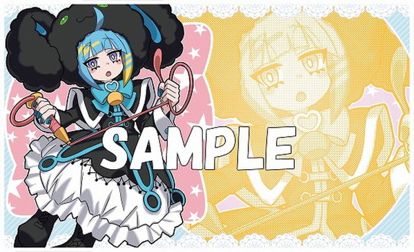 ミッドナイトブルー カードゲームプレイマット ☆『クラン リィラ/illust：藤たらゐ』★ 【COMIC1☆20】