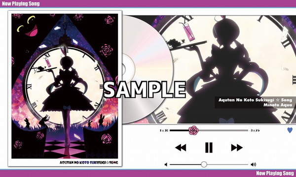 サンパン カードゲームプレイマット ☆『AQUTAN NO KOTO SUKISUGI☆SONG/illust:ハラダミユキ』★ 【サンクリ2022 Autumn】
