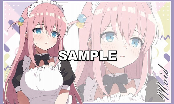 サンパン カードゲームプレイマット ☆『メイドぼっちちゃん/illust：小鳥遊ソラ』★ 【サンクリ2023 Spring】