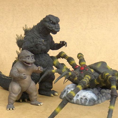 x-plus toho large monsters series godzillas son set express