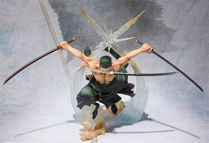 楽天市場 フィギュアーツzero One Piece ワンピース ロロノア ゾロ Battle Ver 煉獄鬼斬り ハビコロ トイ