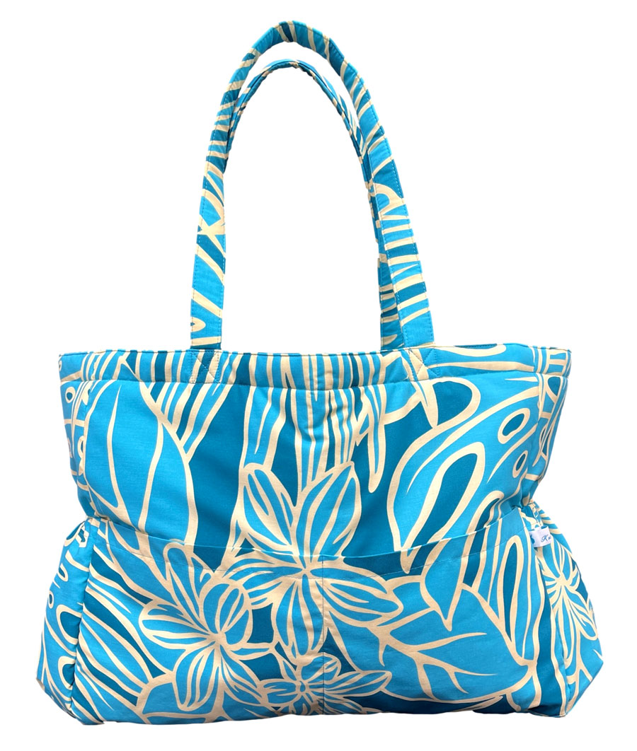 送料無料 Kukui オリジナル ハワイ州アン柄 フラ トートバッグ M 0016 フラダンス レッスン マザーズバッグ 大容量 巾着 ハワイアン雑貨 レディース ハワイ かわいい でき事 旅行 キルト綿 フラのレッスンにマザーズバックにもお使いいただけるトートバックです