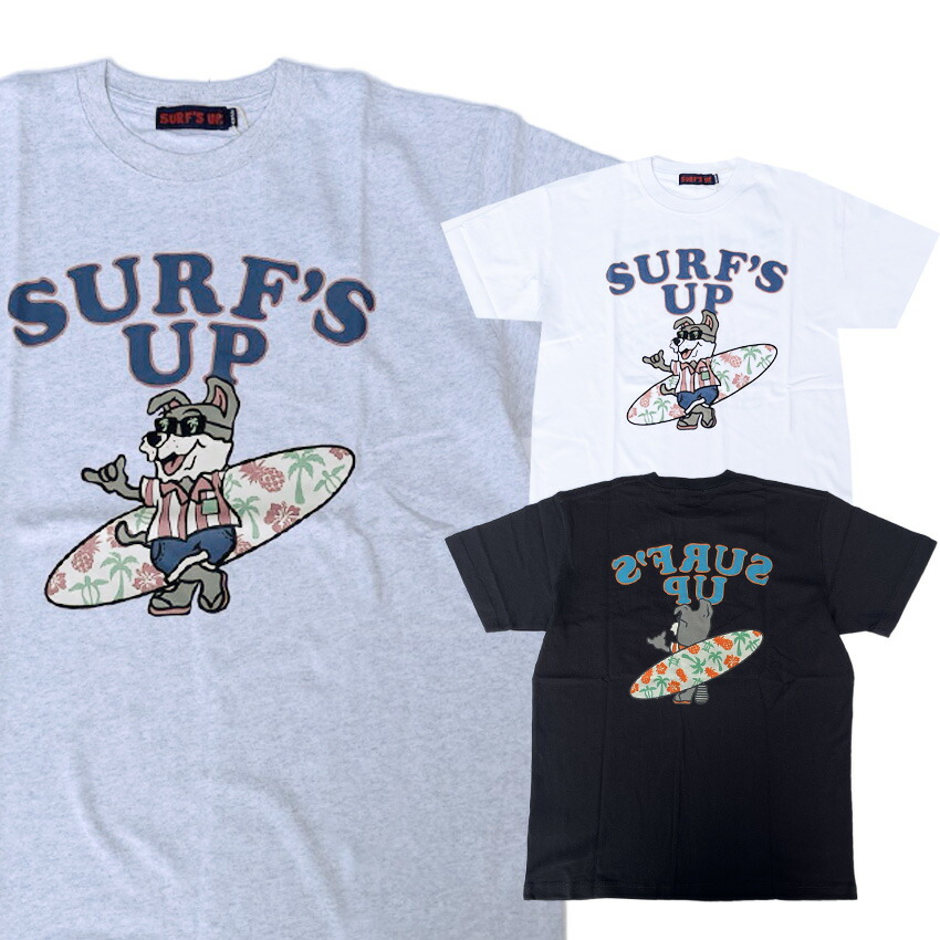 楽天市場】SURF´S UP Tシャツ 犬サーフ (252SU1ST455)（メンズ M / L
