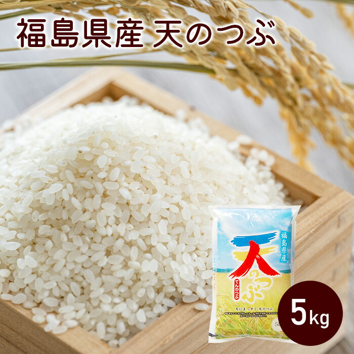 福島県内産 天のつぶ米 令和5年産 10kg（5kg×2個） 値引き可能です 精米 福島県産 天のつぶ 5kg 令和4年産: 全国おいしいお米発見