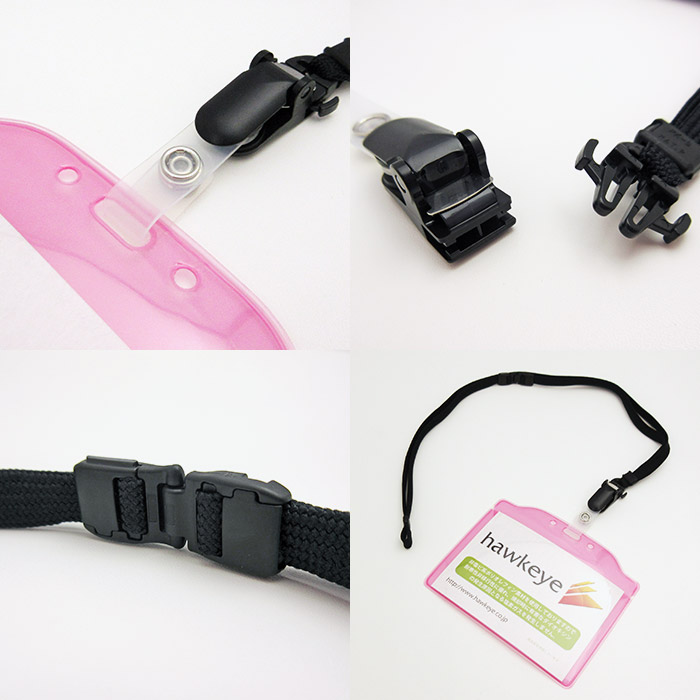 楽天市場 ネックストラップ バンドクリップ兼用タイプ 10本入り 携帯ストラップ吊り下げ用 事故防止パーツ付 ネックストラップ ホークアイ楽天市場店