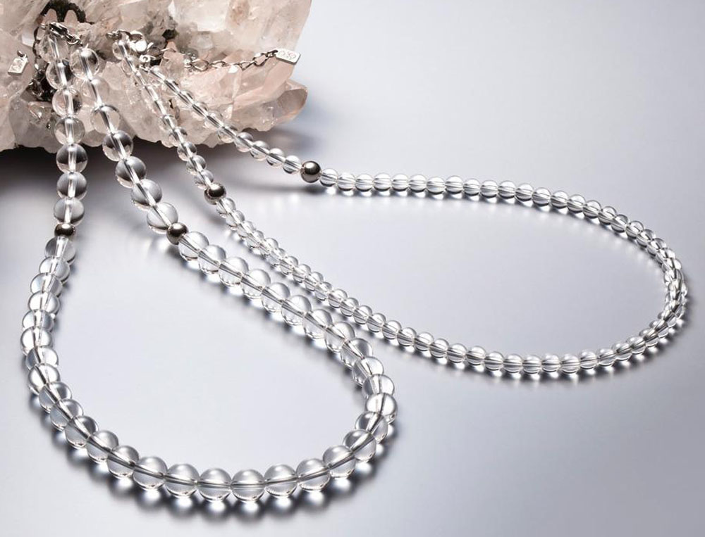 楽天市場】【送料無料！】ファイテン(PHITEN) 水晶ネックレス (8mm玉