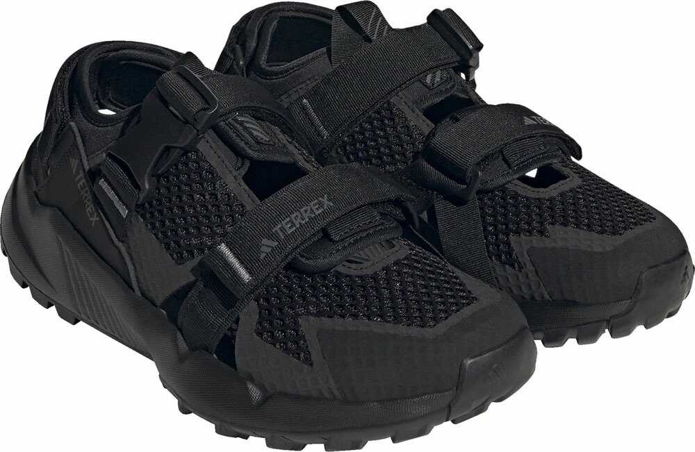 【4/14 20時から全品3%OFFクーポン&P13倍】 アディダス adidas アウトドア TERREX HYDROTERRA AT サンダル ユニセックス レギュラーフィット バックル付き 涼しい 夏 サマー ハイキング オールテレインタイプ トレイル IF7596