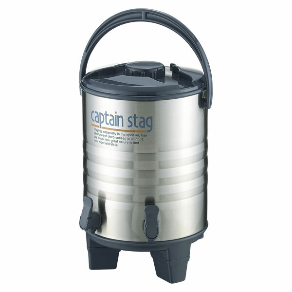 キャプテンスタッグ CAPTAIN STAG アウトドア アスタ ビックウォータージャグ13L ツインコック タンク ウォーターキャリー 保温 保冷 キャンプ バーベキュー 断水対策グッズ 緊急 災害対策 台風対策 M5035