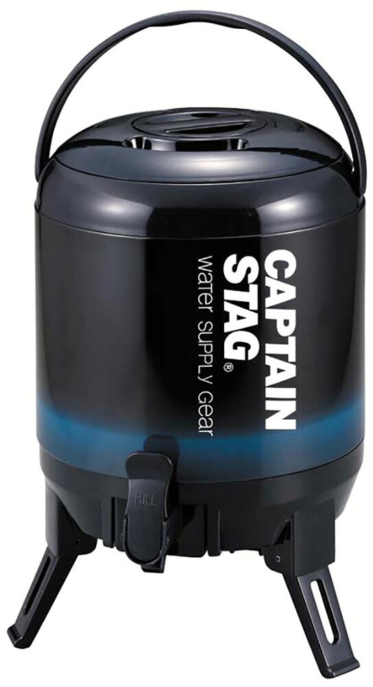 キャプテンスタッグ CAPTAIN STAG アウトドア 最後まで注げる!ウォータージャグ6L ネイビー ウォータージャグ ジャグ キャンプ 水分補給 スポーツ UE2026