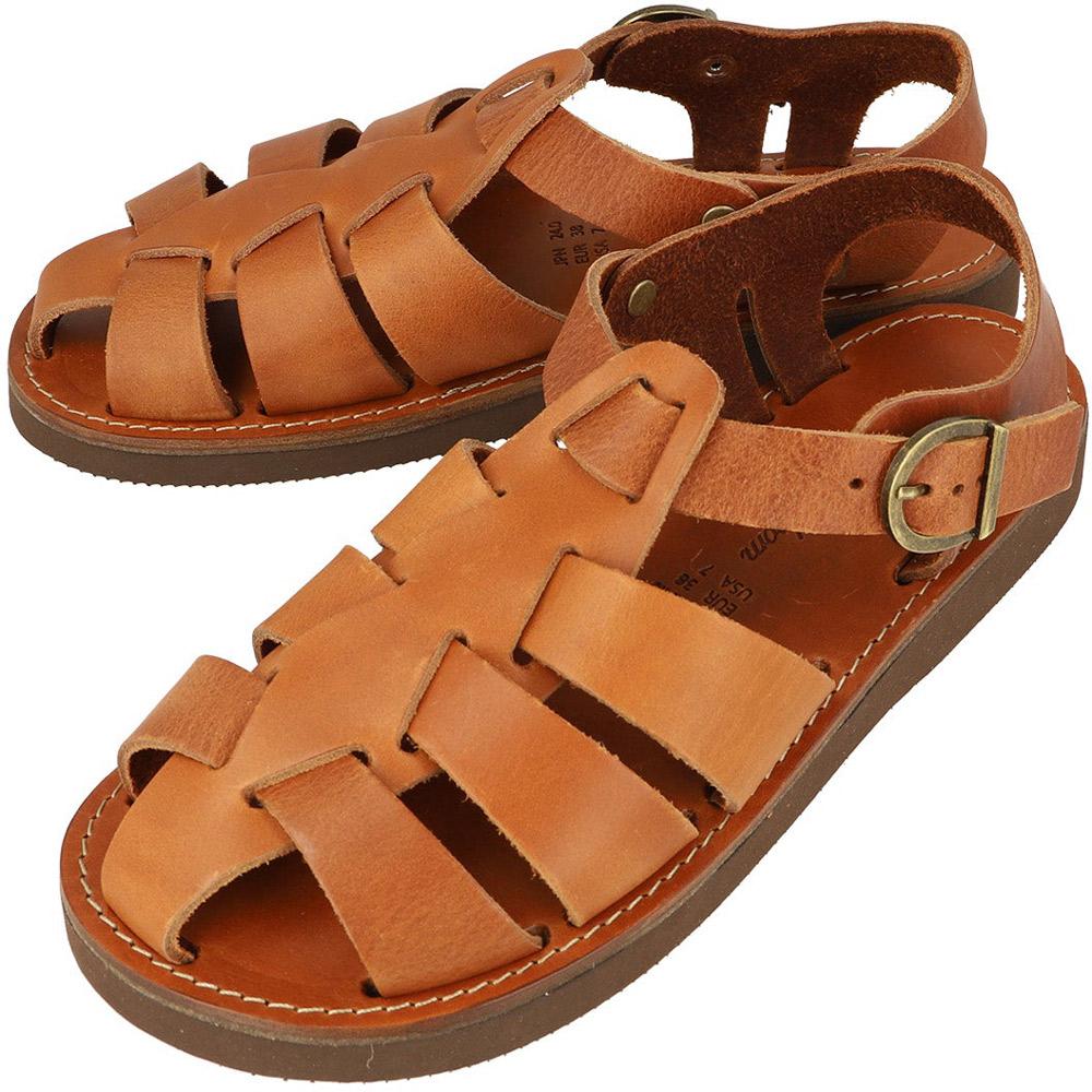 【4/14 20時から全品3%OFFクーポン&P13倍】 オーガニックハンドルーム Organic Handloom オーガニックハンドルーム Organic handloom GURKHA グルカ サンダル レザー 靴下合わせ オーセンティックデザイン メンズ レディース OH002200 200
