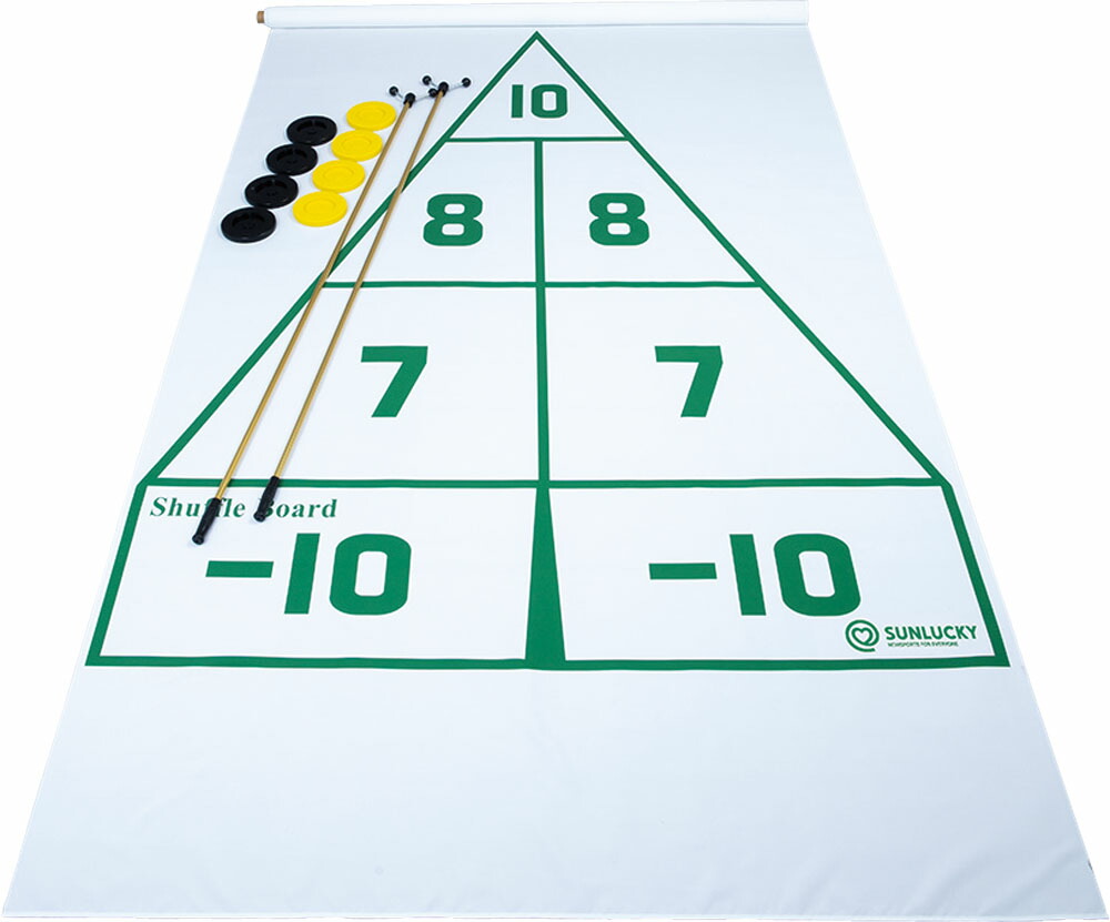 【4/20限定 ポイント12倍】 サンラッキー Sunlucky 【メーカー直送品】 シャフトボード9 ニュースポーツ レクリエーション ゲーム エンタメ リハビリ 学校 体育 授業 高齢者 老若男女 頭脳戦 頭の体操 健康 SCXL9