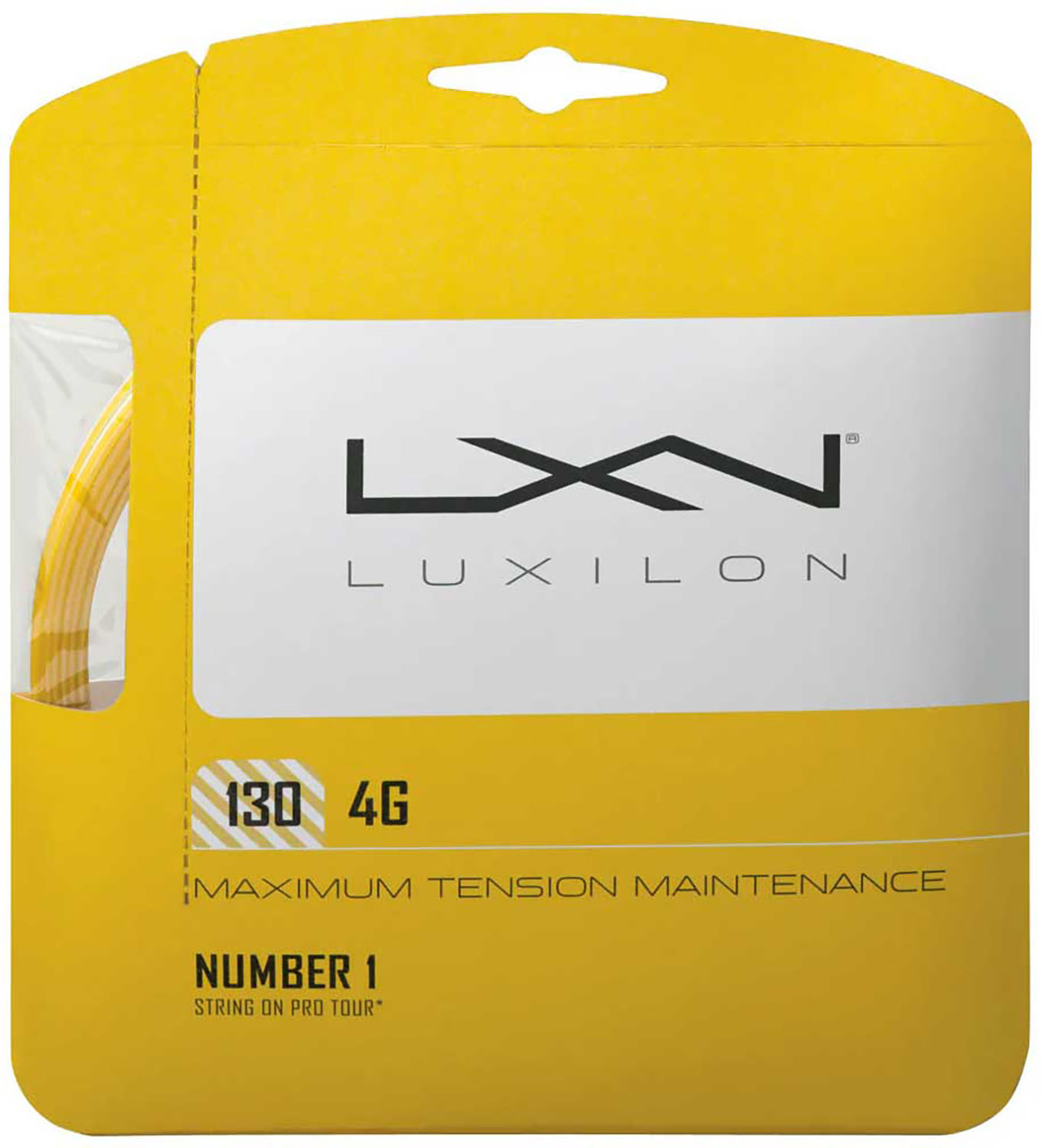 【4/10までMAX1万円OFFクーポン&Pアップ】 ウイルソン Wilson テニス ルキシロン フォージー 130 ゴールド LUXILON 4G 130 単張 モノフィラメント ストリング ガット 硬式 ラケット 部活 トレーニング 試合 WRZ997112 10,374円