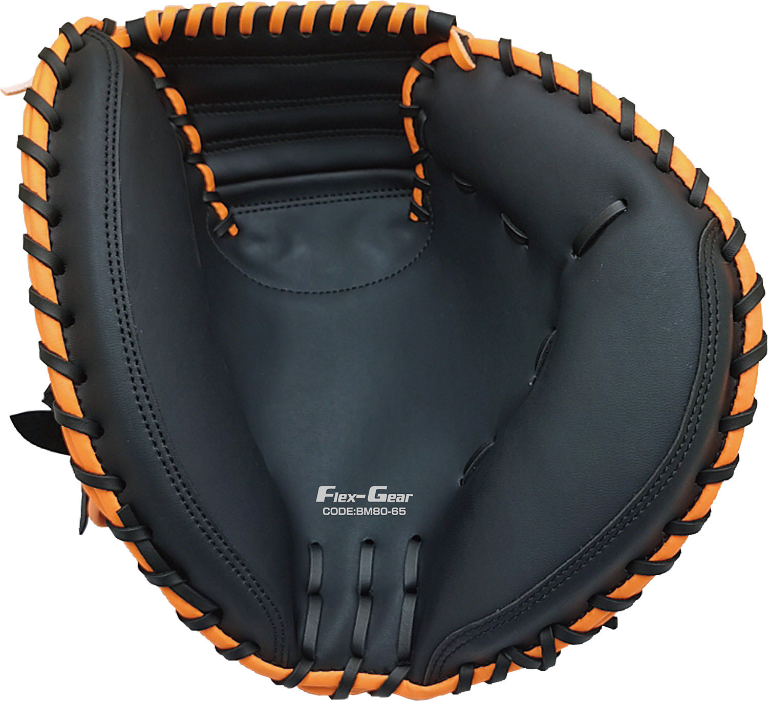 軟式 キャッチャーミット グローブ 黒とオレンジ ソフトステア 交換無料 ゼット キャッチャーミット 野球 少年