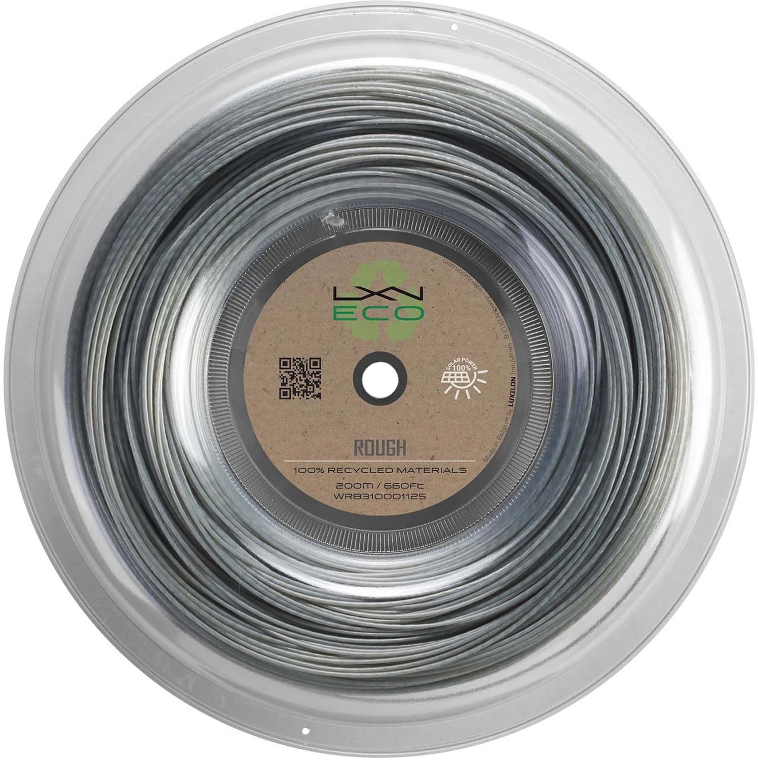 【4/18限定 ポイント12倍】 ウイルソン Wilson テニス LUXILON ECO ROUGH 125 REEL テニス ストリング ガット 硬式 ラケット 部活 試合 WR83105011