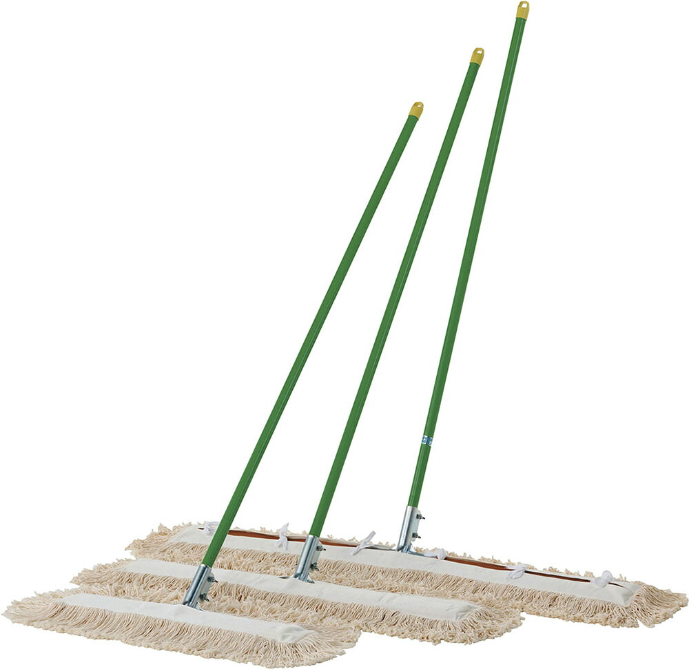 三和体育 体育館モップ 白 幅120cm 学校 体育 部活動 クラブ活動 授業 備品 器具 用品 用具 掃除 清掃 整備 体育館 フロア 室内 屋内 スタンダード S3916