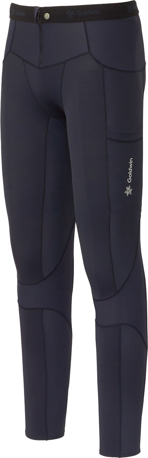 【4/10までMAX1万円OFFクーポン&Pアップ】 シースリーフィット C3fit フォーカスサポートロングタイツ メンズ 男性 ボディーケア スパッツ ボトムス 動きやすい UVガード フロント前開き仕様 ストレッチ ランニング フィットネス GC14158