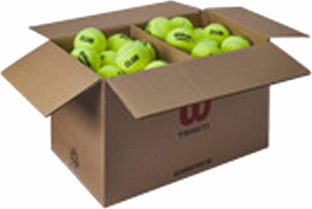 【4/20限定 ポイント12倍】 ウイルソン Wilson テニス TRINITI CLUB テニスボール 1箱72球入り WR82015010