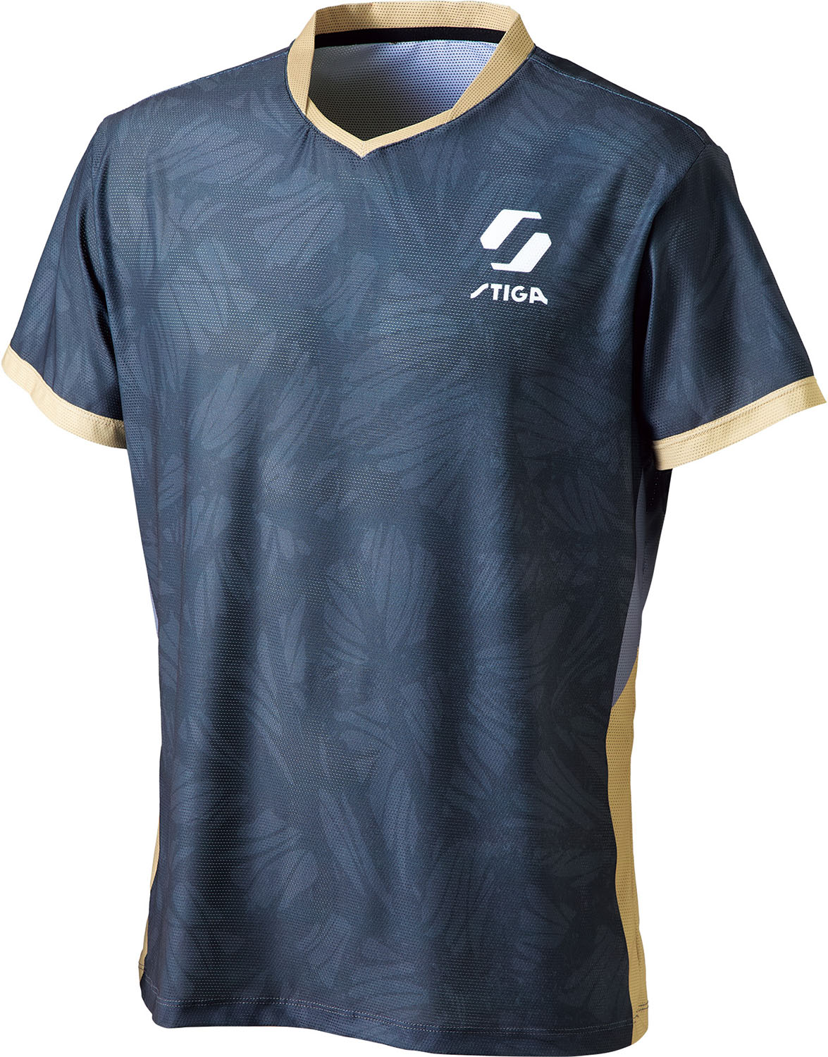 【4/18限定 ポイント12倍】 スティガ STIGA 卓球 STIGA シャツ KR-VII ライトブラック M 1840500105