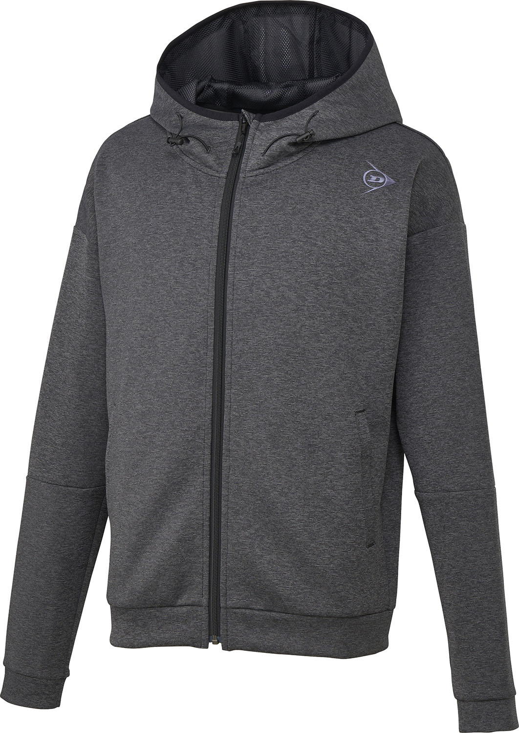 【4/20限定 ポイント12倍】 ダンロップ DUNLOP テニス HOODED SWEAT SHIRT ユニセックス トレーナー トップス スウェット パーカー フード フーディー 吸水 UV 練習 トレーニング 移動着 DAN3500