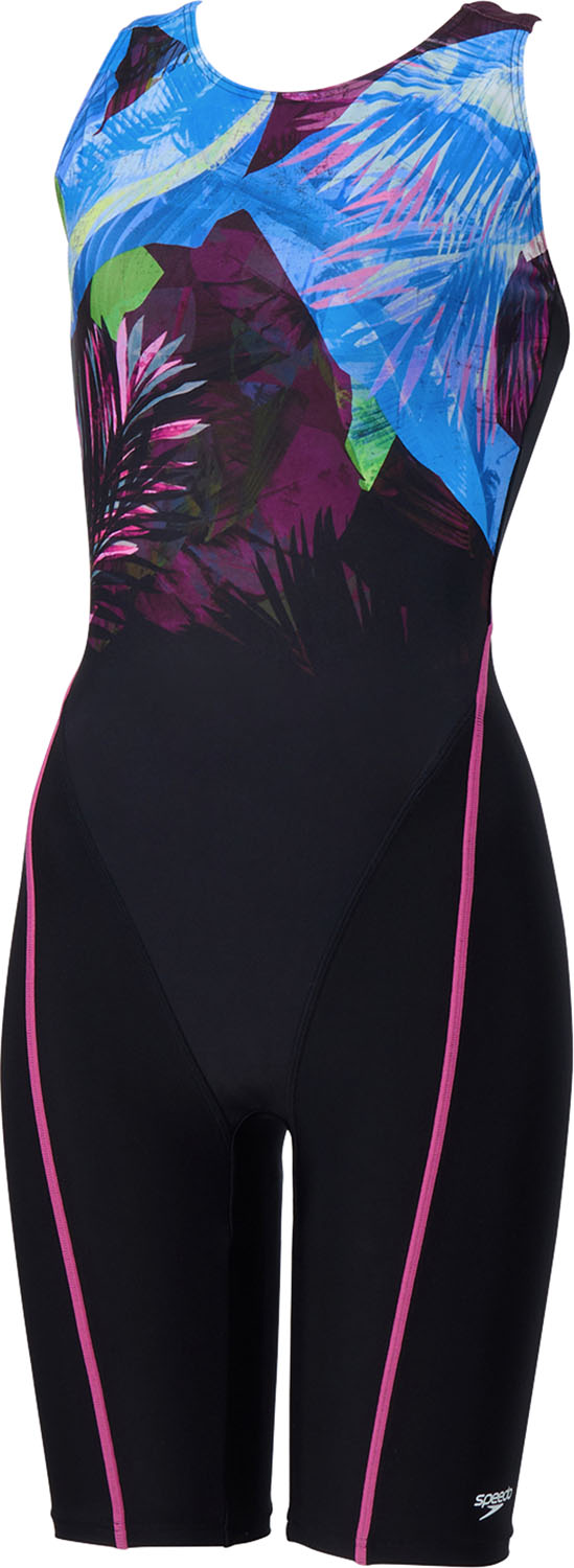 【4/14 20時から全品3%OFFクーポン&P13倍】 スピード Speedo スイミング Nahele Loosen Kneeskin レディース 水着 水泳 スイムウェア プール 撥水 4分丈 膝上 トレーニング カップ付き UVカット 紫外線 SFW12567
