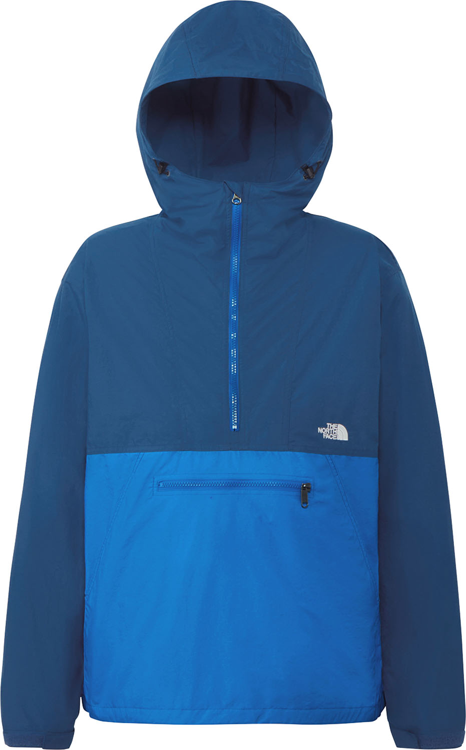 ザ・ノース・フェイス THE NORTH FACE アウトドア コンパクトアノラック Compact Anorak メンズ ハーフジップ ウインドブレーカー トップス ウェア フード ロゴ 撥水 防風 ポケット 静電ケア NP22333