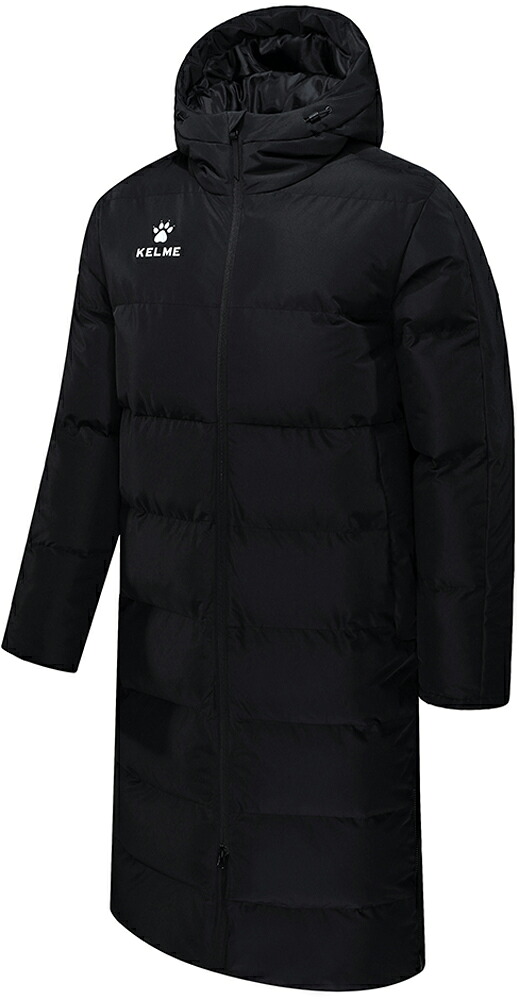 【マラソン開始28h 全商品3％OFF＆P10倍】 ケレメ KELME フットサル フーデッドバデットロングコート 8261MF1014｜カジュアルアスリート