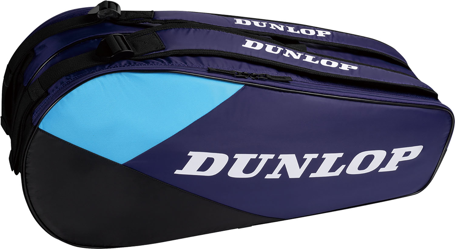 ダンロップ DUNLOP テニス ラケットバッグ テニスラケット6本収納可 かばん ファスナーポケット付き 試合 大会 練習 部活 クラブ活動 サークル 移動 持ち運び 荷物入れ DTC2630